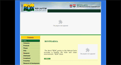 Desktop Screenshot of bonpharma.com